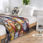Cute Cats Durable Throw Blanket