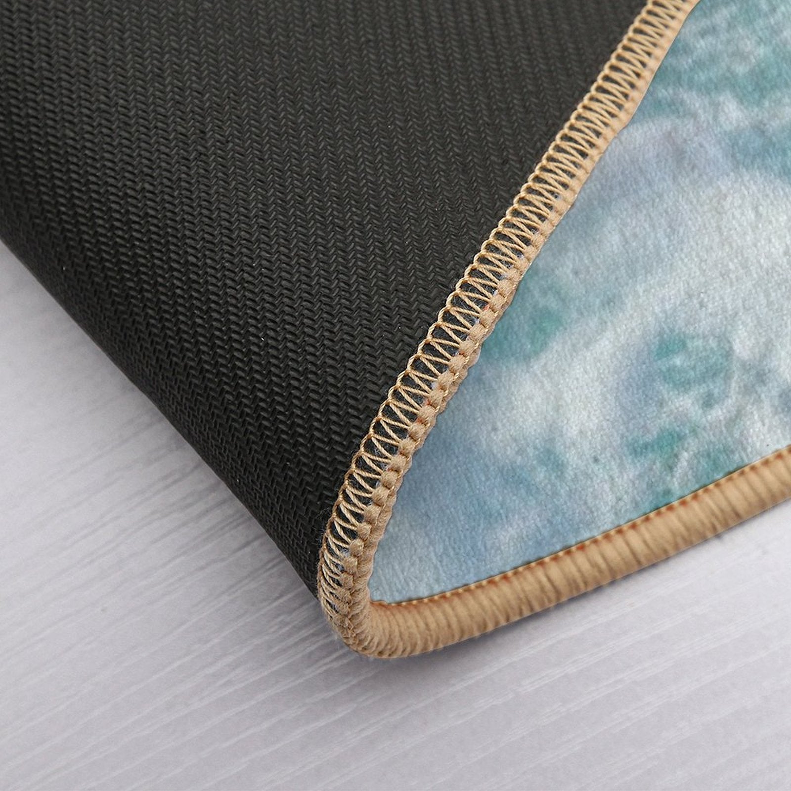 White Ocean, Blue Ocean, Ocean  Eco-Friendly Bath Mat