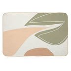Abstract Graphic Geometric Art Vol.08  Easy Maintenance Bath Mat