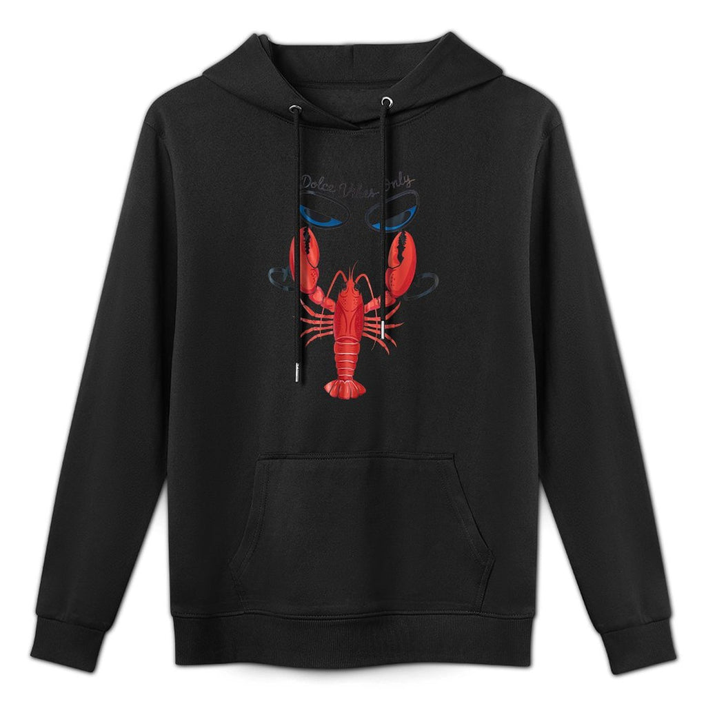 Dolce Vibes Only Vibes Martini Red Lobster Italian Summer Kangaroo Pocket Hoodie