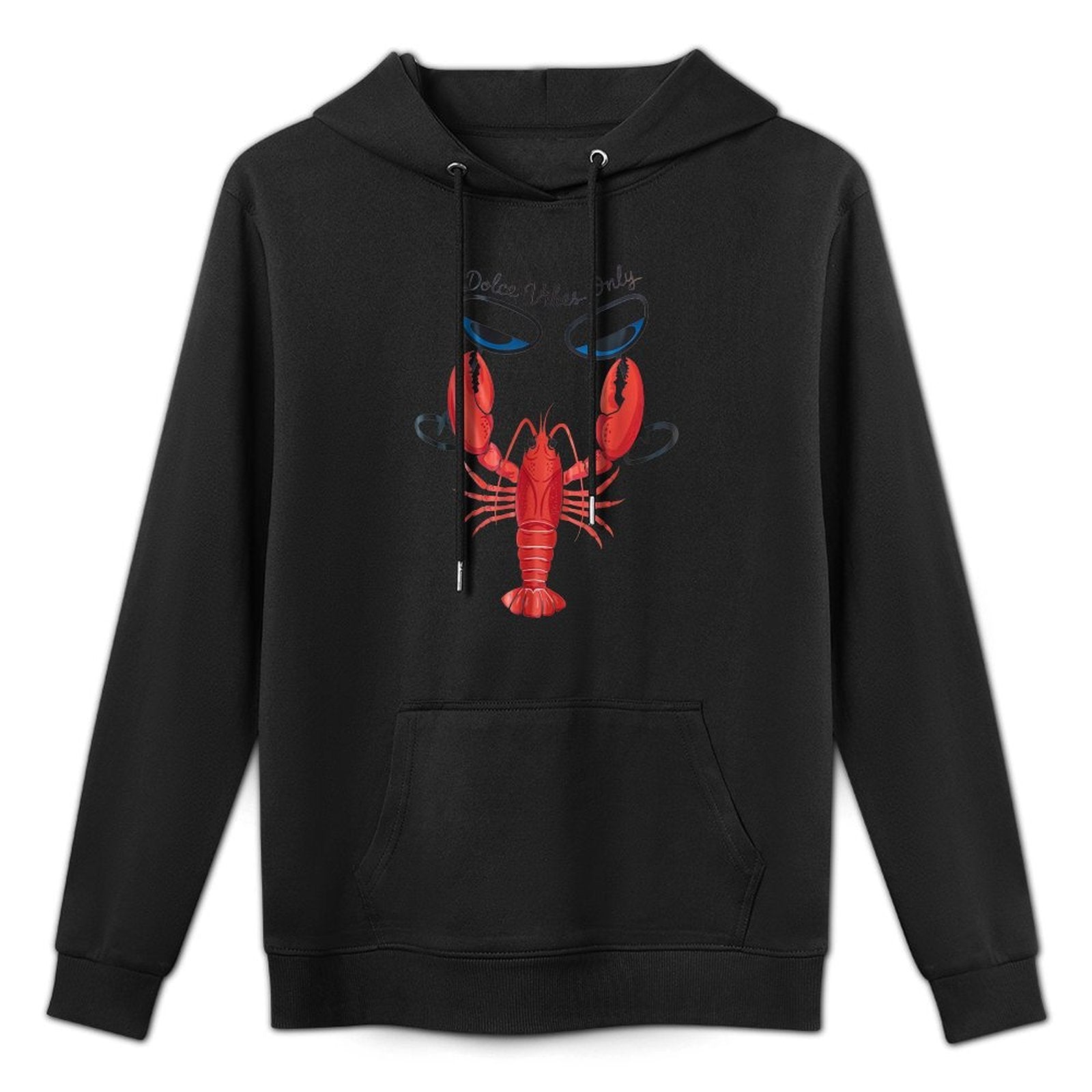 Dolce Vibes Only Vibes Martini Red Lobster Italian Summer Kangaroo Pocket Hoodie