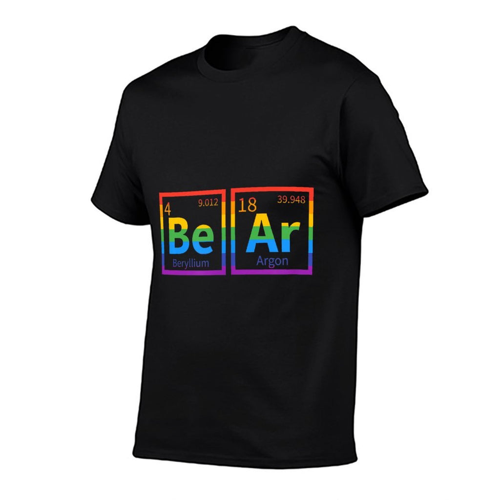 Bear Periodic Table Gay Bear LGBT Pride Rainbow For Gay Bear  Slim-fit Cut T-Shirt