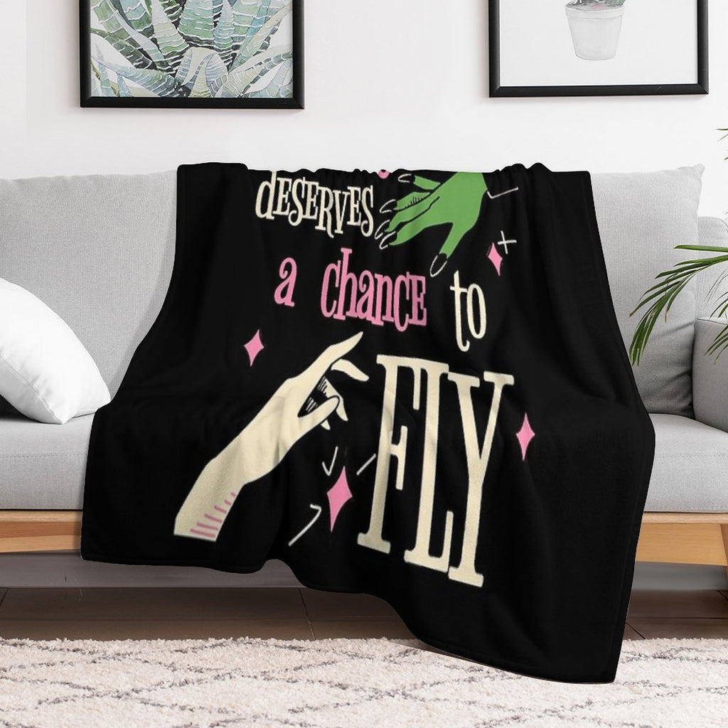 Wicked Eco-conscious Throw Blanket