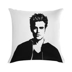 Paul Wesley Felt Soft Bedroom Essential Throw Pillow