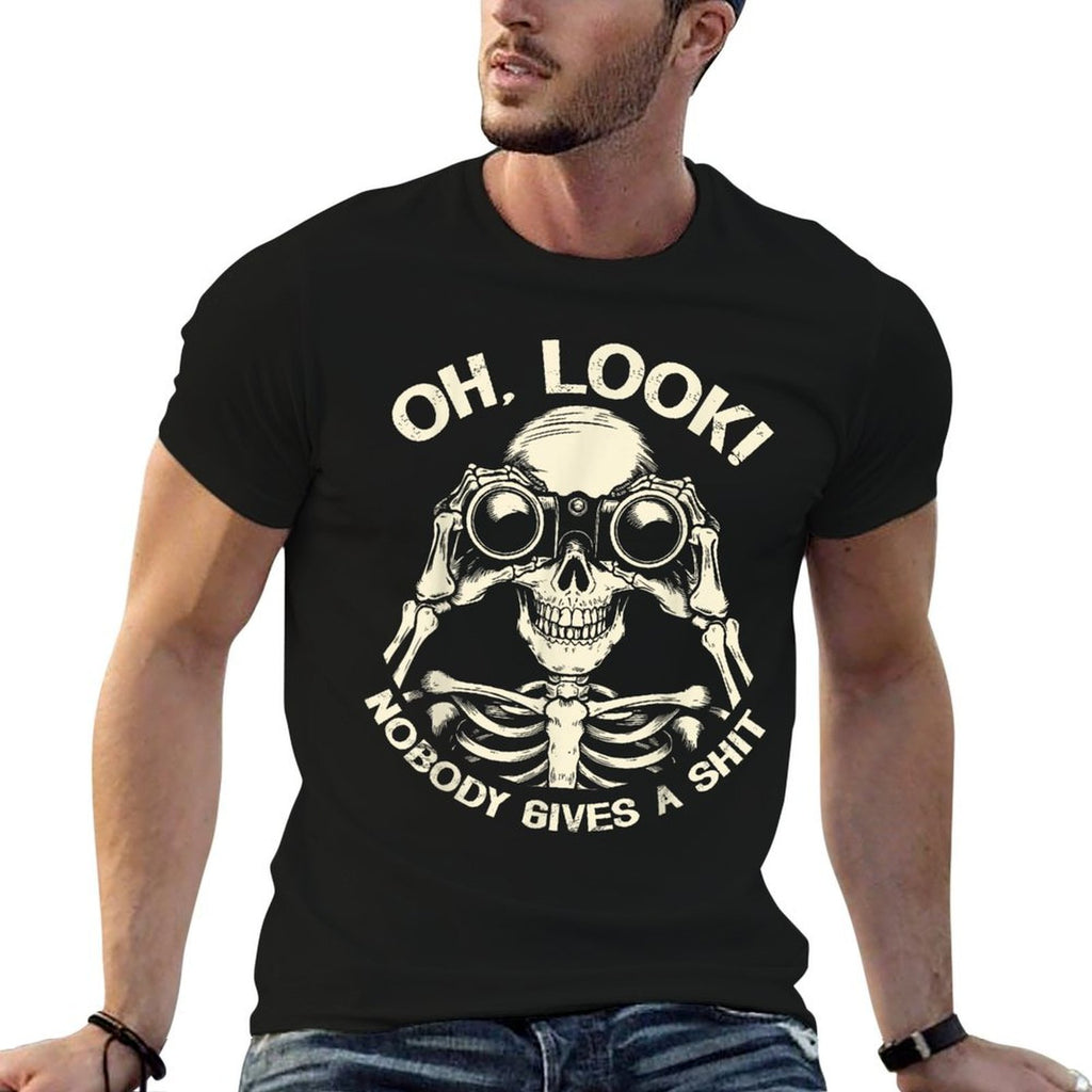 Oh Look Nobody Gives A Shit Funny Sarcasm Meme  Vintage-inspired T-Shirt