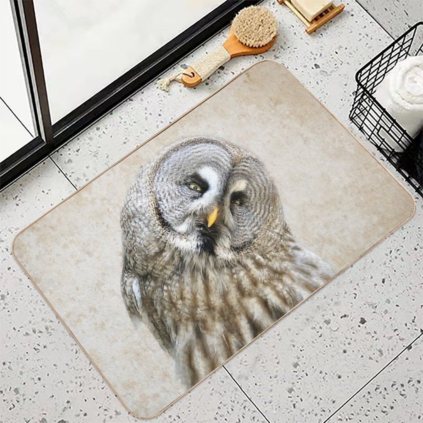 Who  Dirt-Trapping Bath Mat