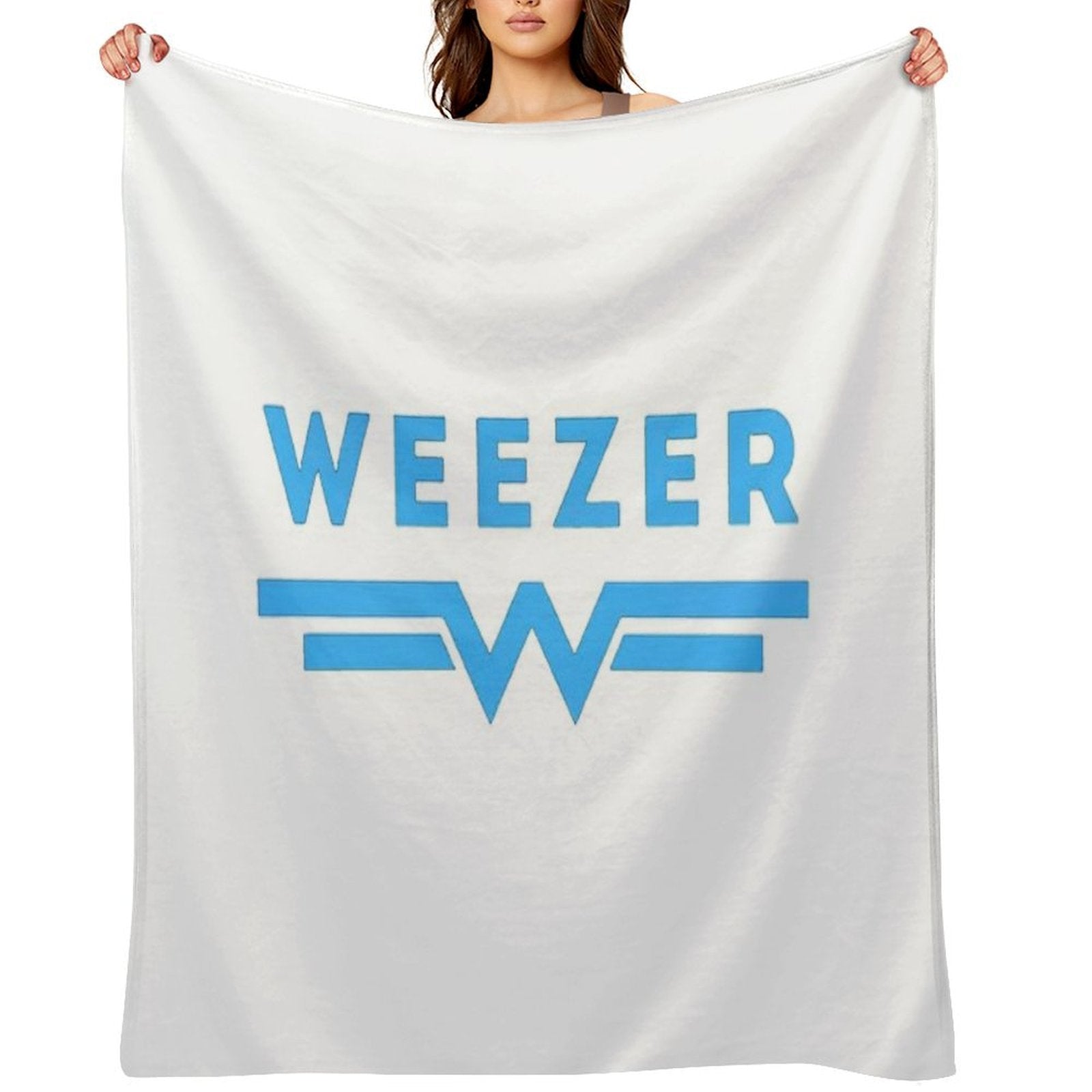 Singer Weezer Stranger Weezer in Weezer The Weezer Easy Care Throw Blanket