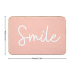 Smile  Repositionable Bath Mat
