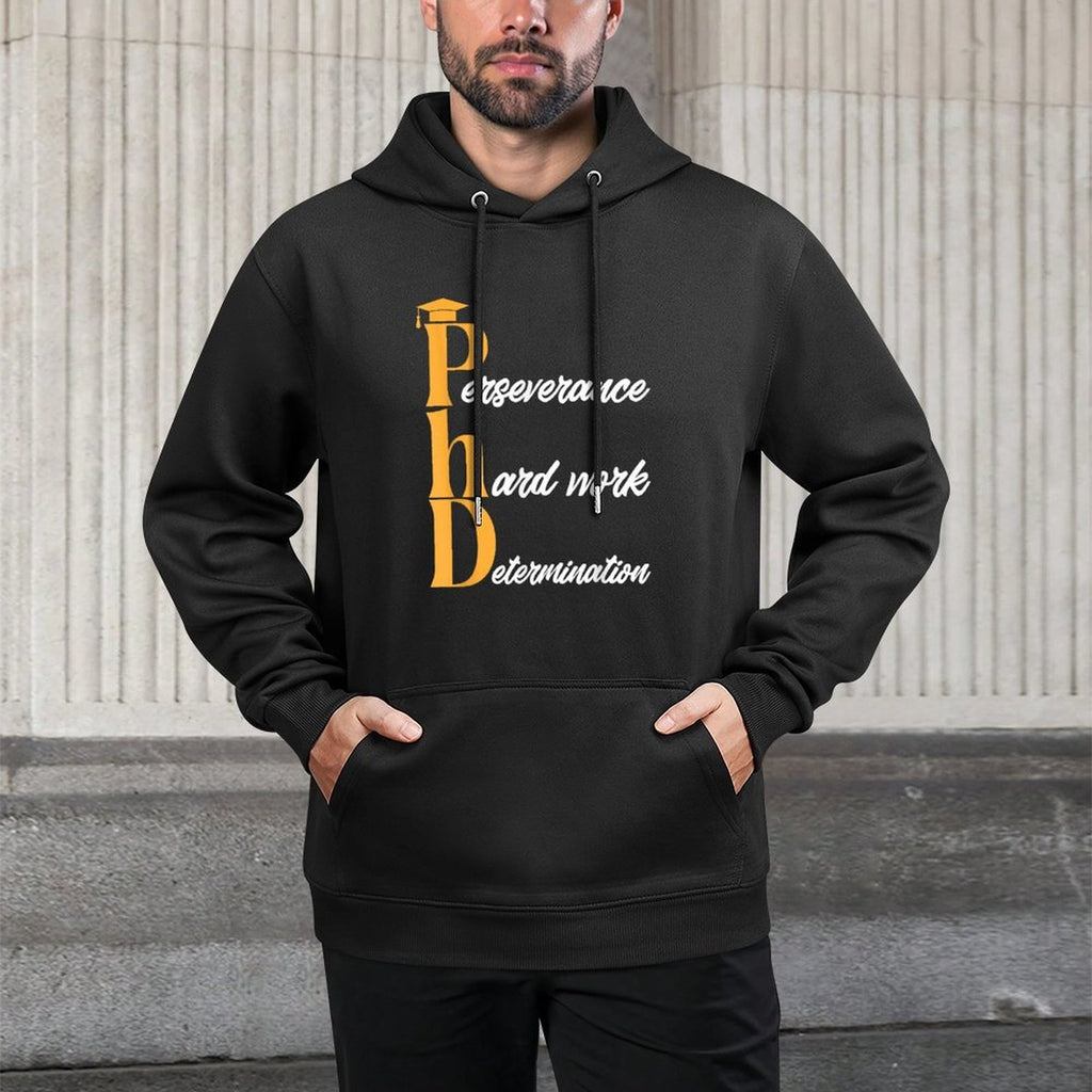 PhD Graduate Doctorate Degree Ph.D. Graduation Relaxed Fit Hoodie
