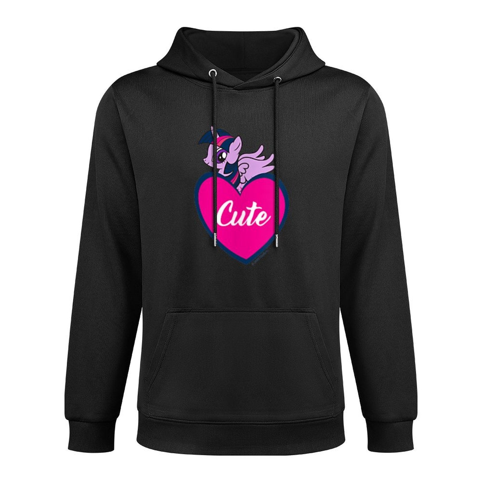 My Little Pony Friendship Is Magic Twilight Cute Heart Logo All-Day Comfort Hoodie