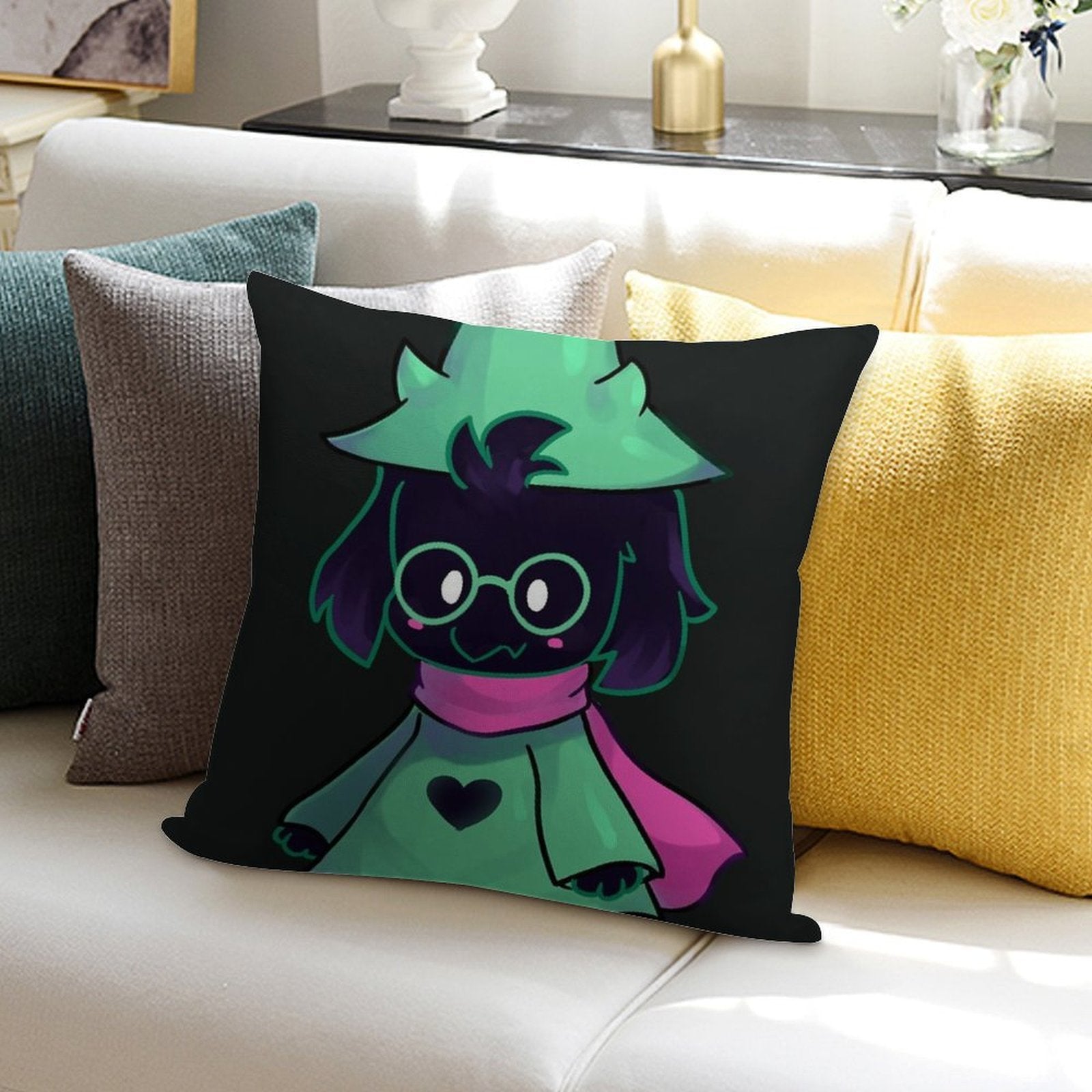 Ralsei Soft Ultra-Soft Texture Throw Pillow