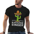 Fun Hilarious Funny Karaoke Singer  Stretchy T-Shirt