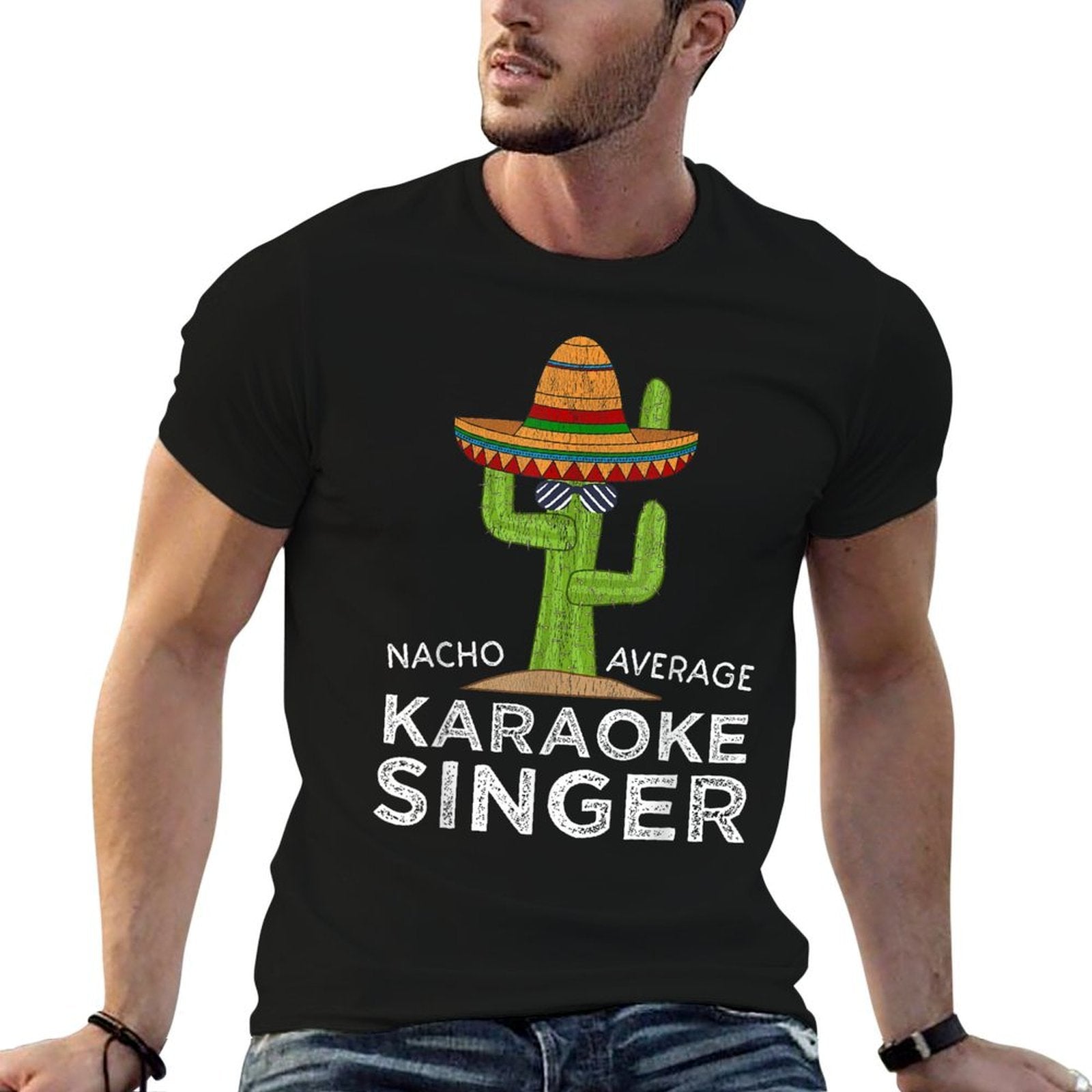 Fun Hilarious Funny Karaoke Singer  Stretchy T-Shirt