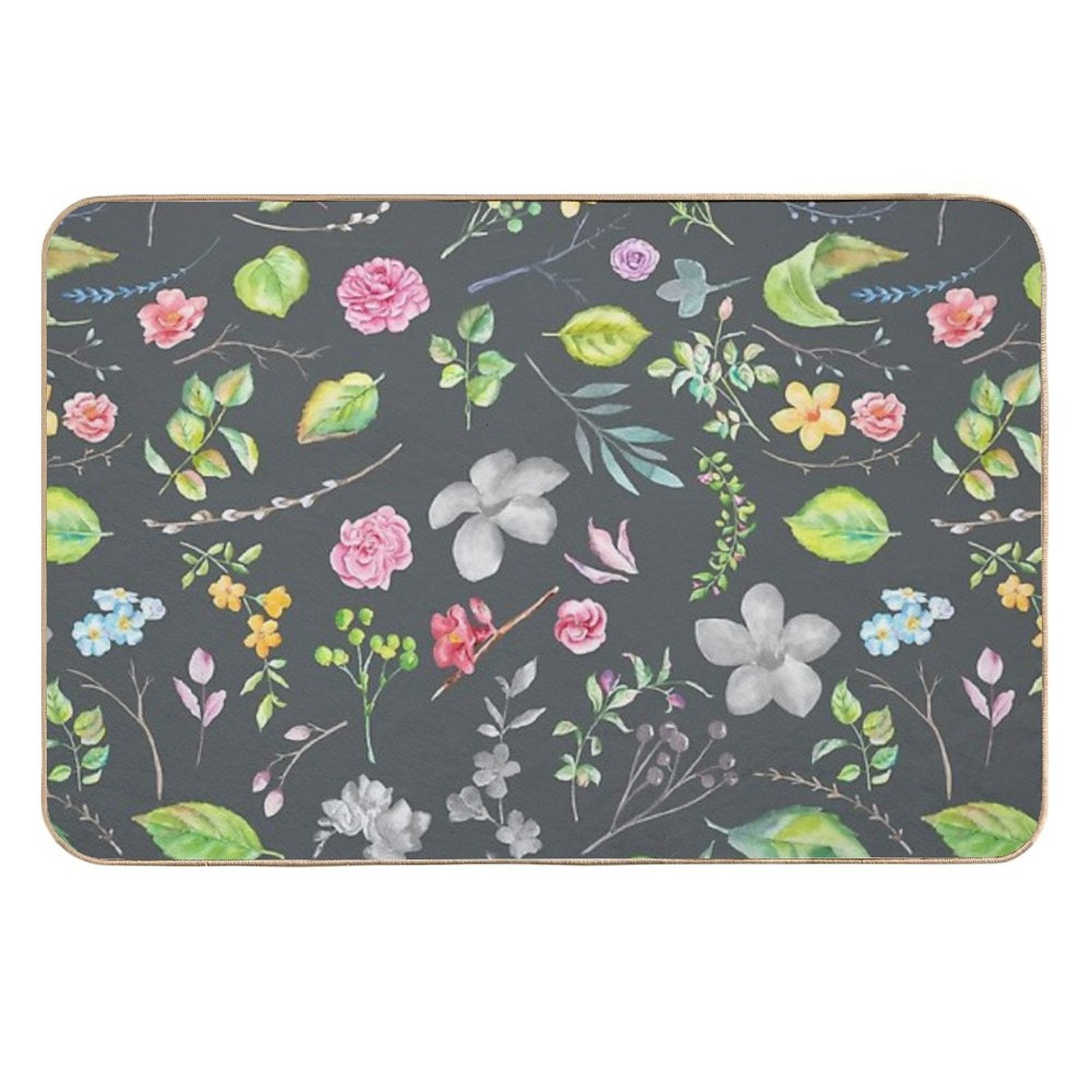 Yay, Plants!  Dirt-Trapping Bath Mat