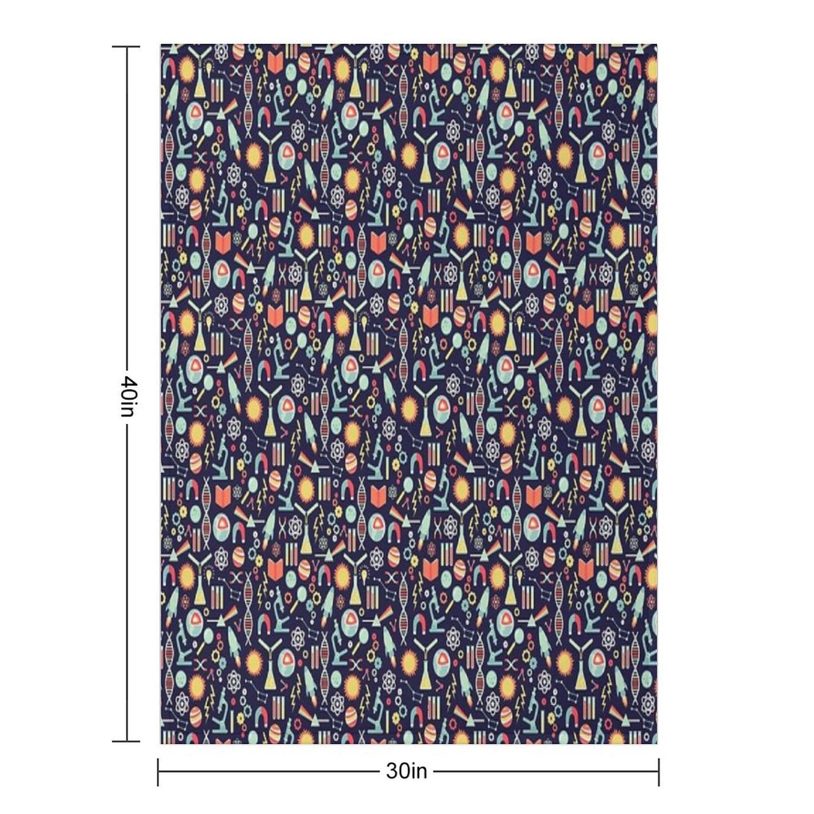 Science Studies Durable Throw Blanket