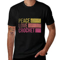 Funny Crochet. Crocheting Tshirt Gift for Crocheter  Trendy Pattern T-Shirt