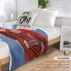 Chiesa First Goal for Liverpool All-season Throw Blanket