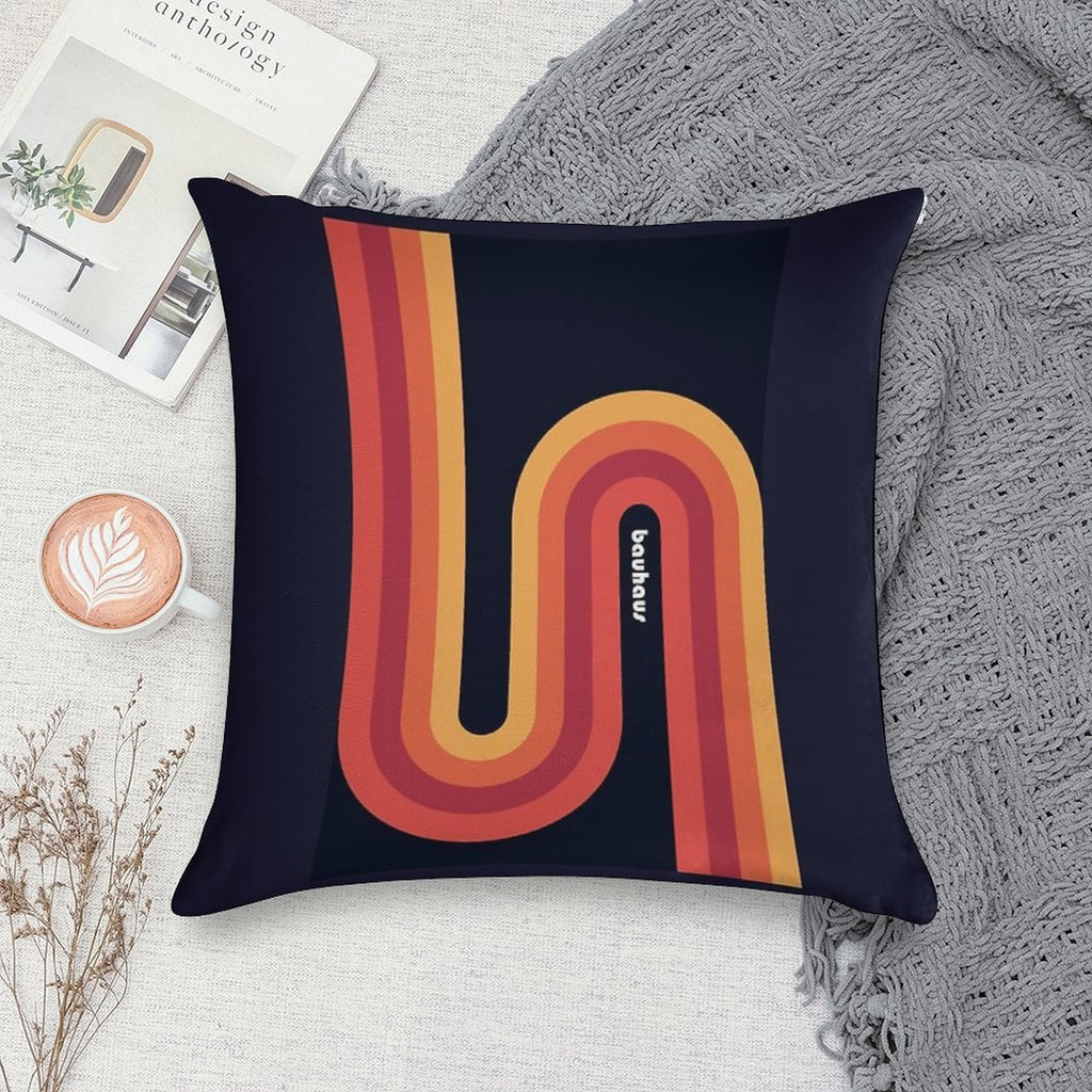 Bauhaus #43 Soft Skin-Friendly Throw Pillow