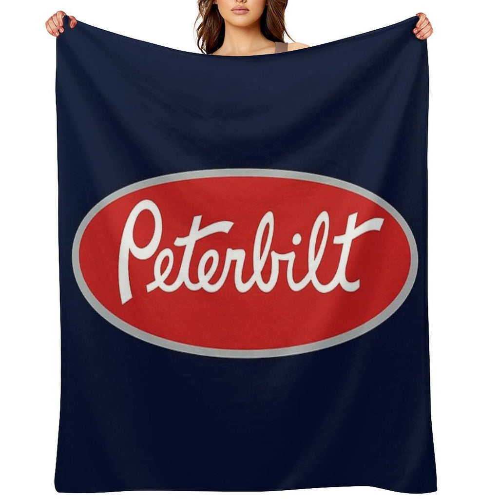 Peterbuilt Velvety-soft Throw Blanket