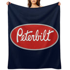 Peterbuilt Velvety-soft Throw Blanket