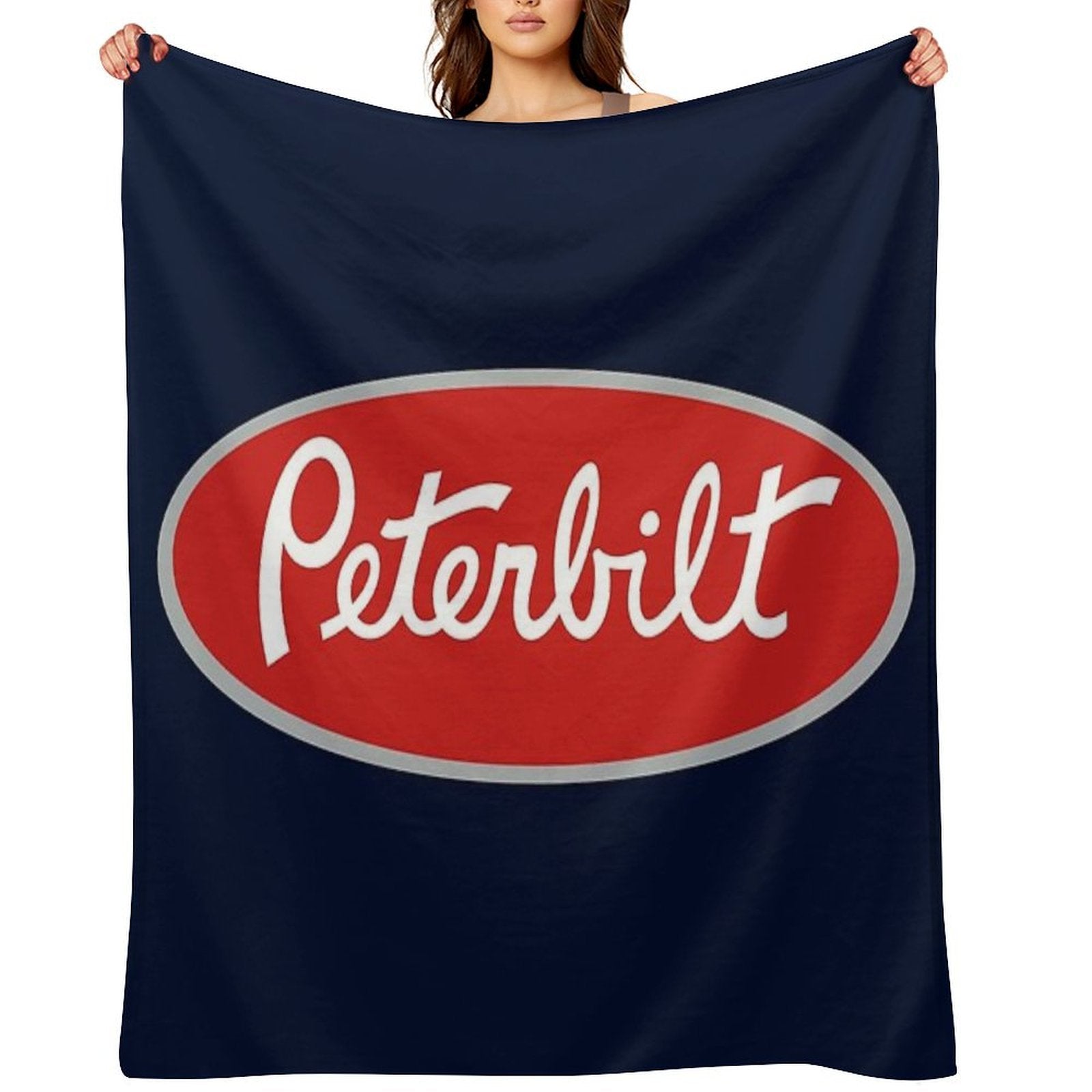 Peterbuilt Velvety-soft Throw Blanket