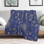Ocean Meets Sky - Hardcase Plush Throw Blanket
