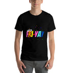Happy Fri-Yay Friday Lovers Funny Teacher FriYay Men Women Girls Kids  Heathered Texture T-Shirt