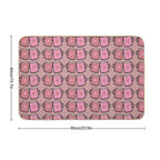 Love Comes in Two  Repositionable Bath Mat