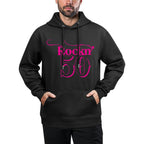Rock' 50 Birthday T-shirt Funny 50th Birthday Layering Staple Hoodie