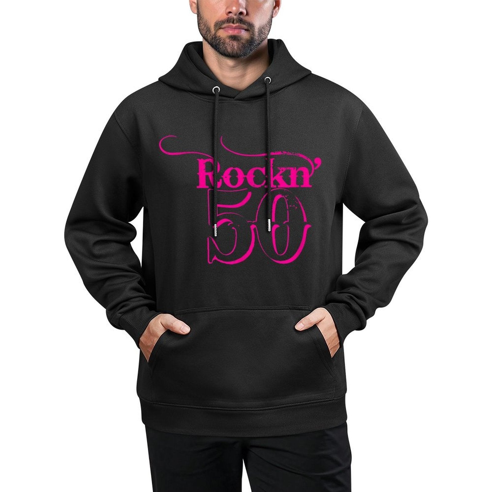 Rock' 50 Birthday T-shirt Funny 50th Birthday Layering Staple Hoodie
