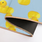 Sweet Rubber Ducks  Fade-Resistant Bath Mat