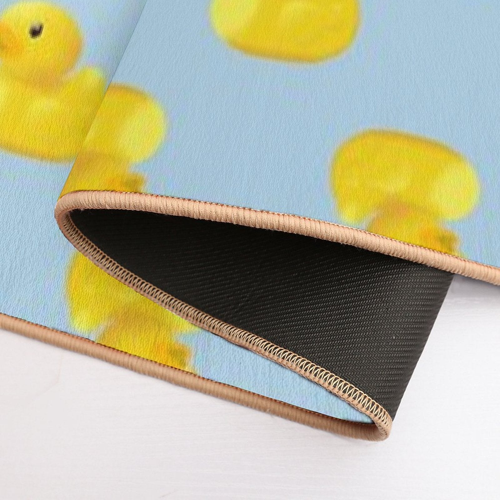 Sweet Rubber Ducks  Fade-Resistant Bath Mat