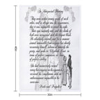 Pride And Prejudice Quote—Jane Austen Themed Wrinkle-free Throw Blanket