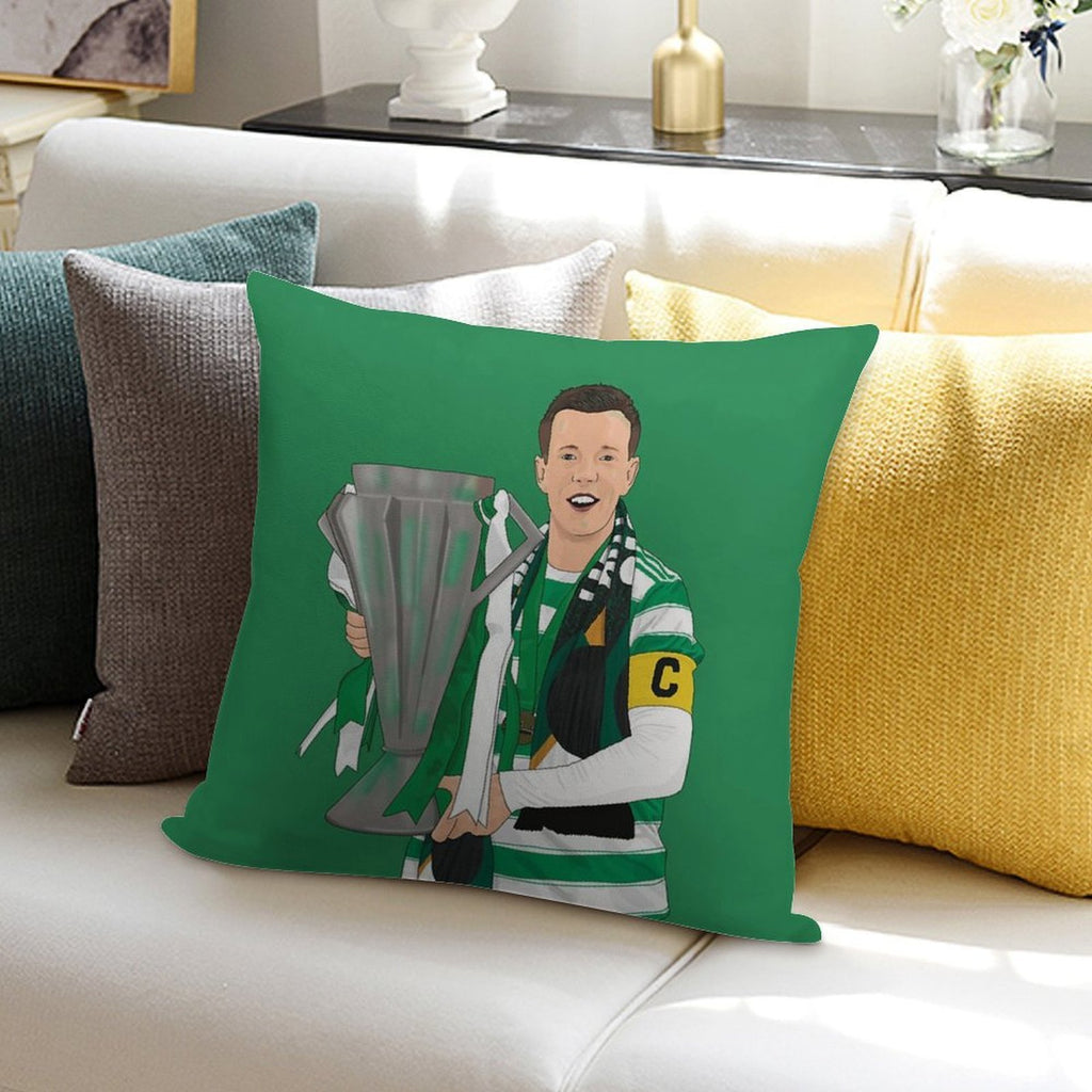 Callum McGregor League Trophy Soft Multiple Sizes Throw Pillow