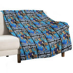 Vintage Dan Campbell Eco-conscious Throw Blanket