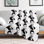 Xi Jinping Premium Throw Blanket