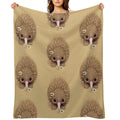 Baby Echidna Easy Care Throw Blanket