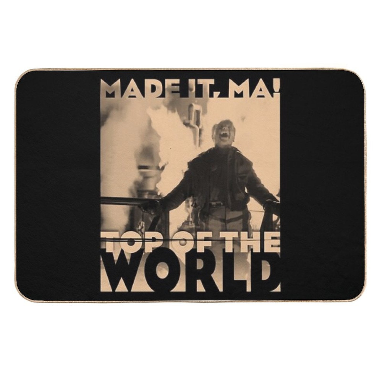 Top of The World!  High-Traffic Bath Mat