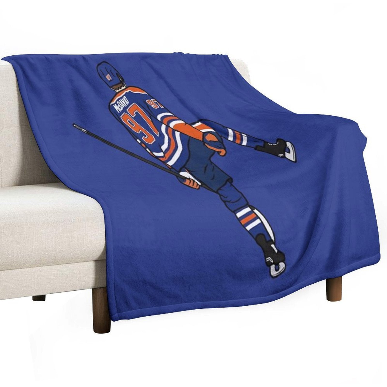 Connor McDavid Celebration Multi-functional Throw Blanket