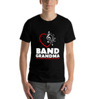 Funny Marching Band Grandma Music Lover Percussion Mom Gift  Wrinkle-resistant T-Shirt