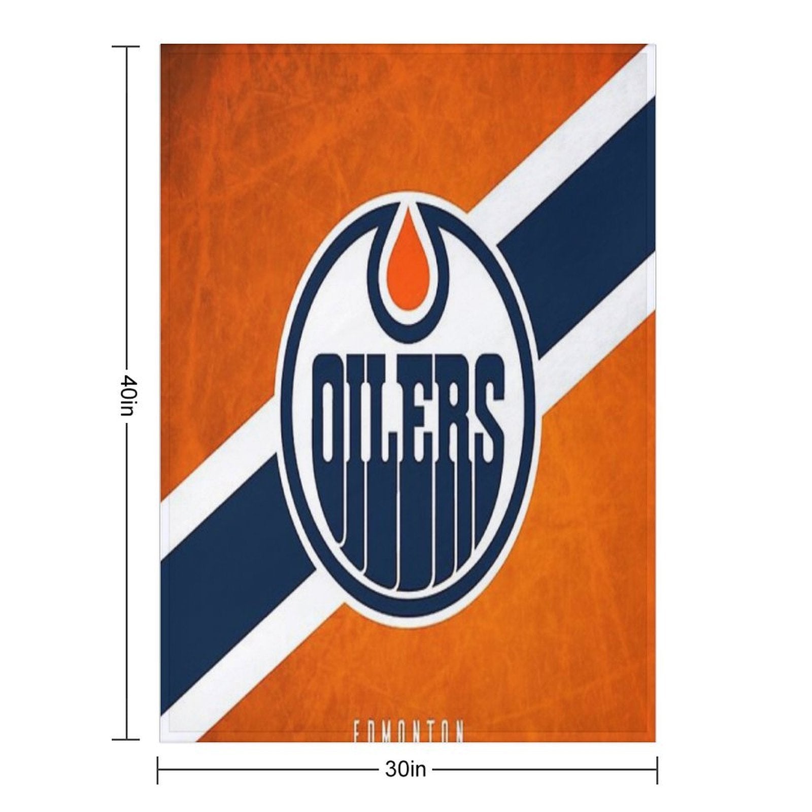 Oilers-City Premium Throw Blanket