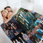 The Outsiders Scene Collage Eco-conscious Throw Blanket