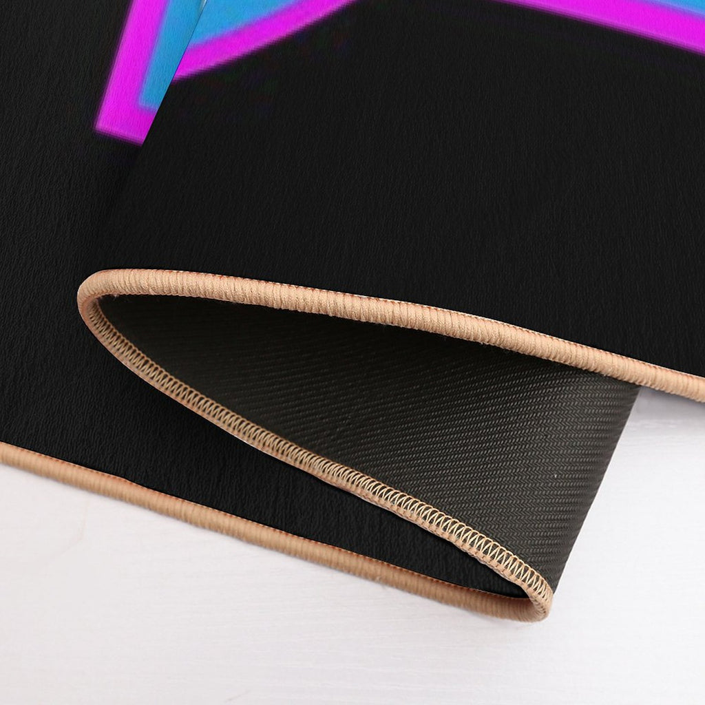 Jurassic Park Vaporwave (Japanese)  Dirt-Trapping Bath Mat