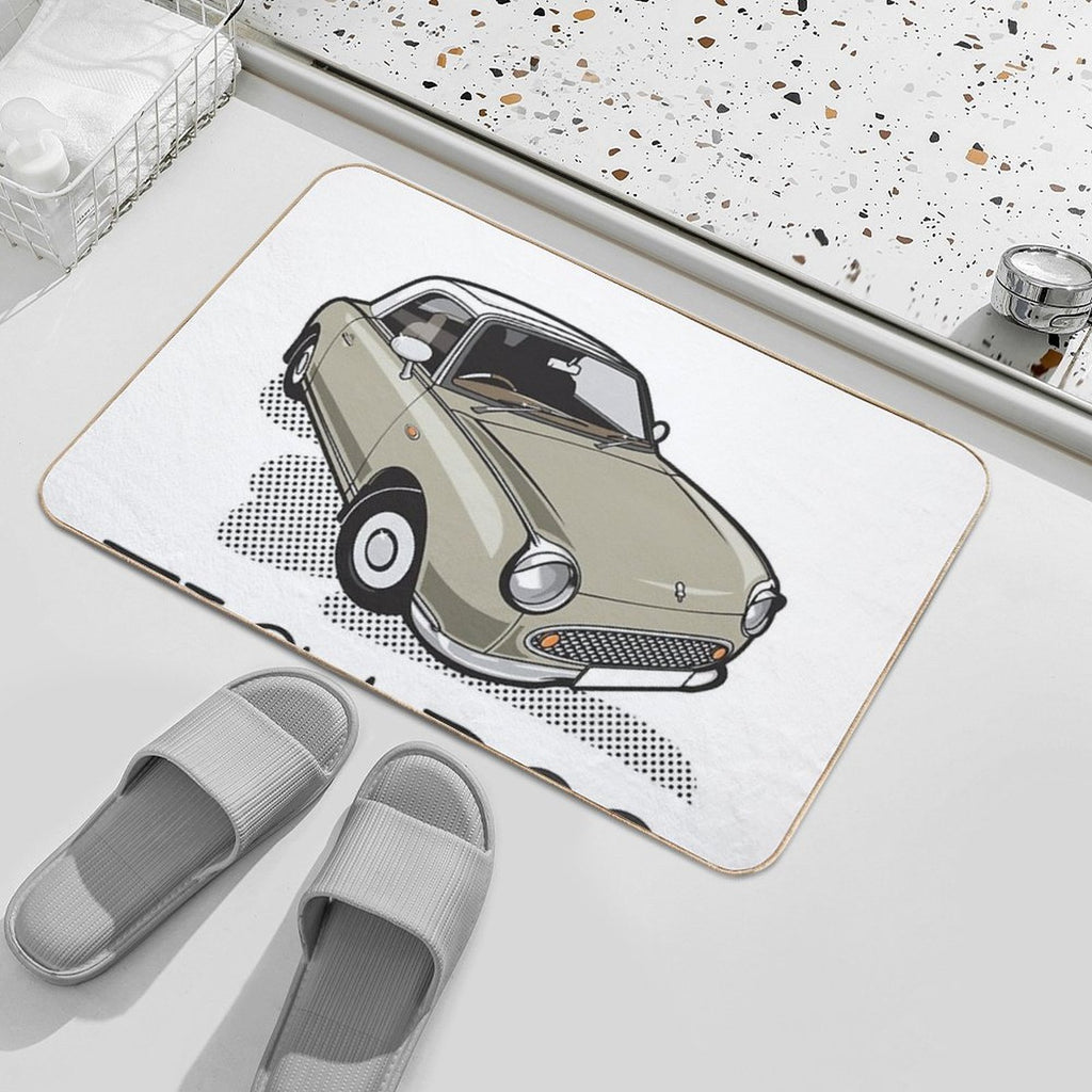 Nissan Figaro - Topaz Mist  Absorbent Bath Mat