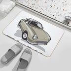 Nissan Figaro - Topaz Mist  Absorbent Bath Mat