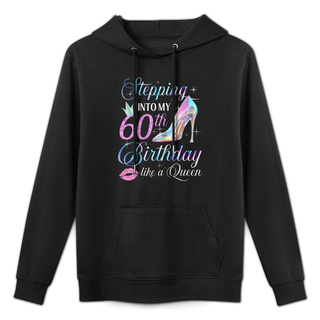 Stepping Into My 60th Birthday 60 Years Old Gifts Women Durable Construction Hoodie