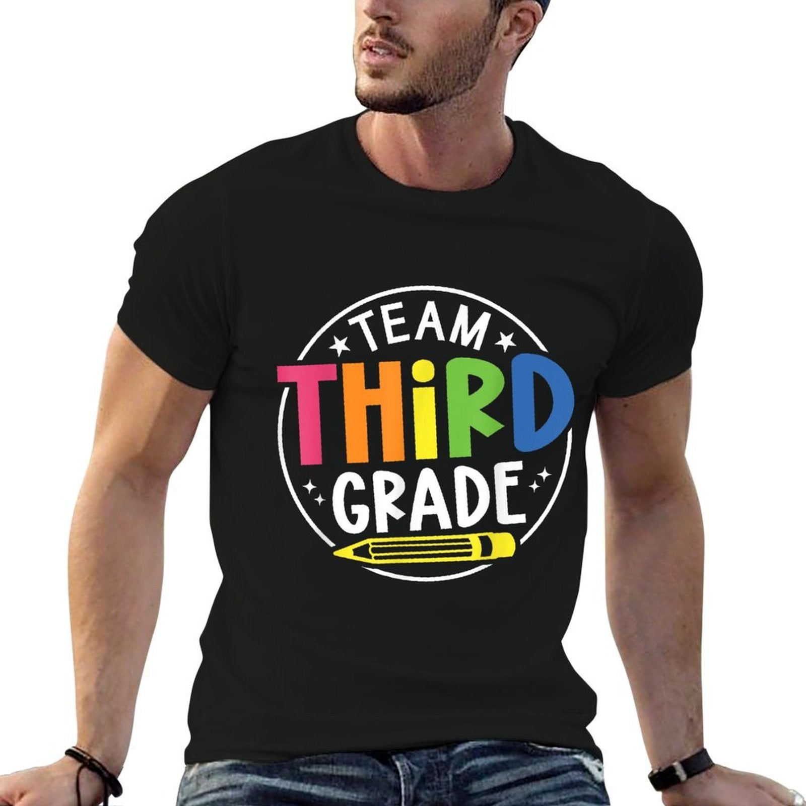 Hello Third Grade Team 3rd Grade Back to School Teacher Kids  Quick-drying T-Shirt