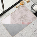 Minimalist Geometric  Odorless Bath Mat