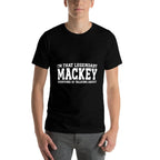 Mackey Surname Funny Team Family Last Name Mackey  Ribbed Collar T-Shirt