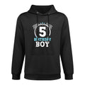 Kids 5th Birthday Boy 5 Race Car Fifth Birthday Racing Car Adjustable Hood Hoodie